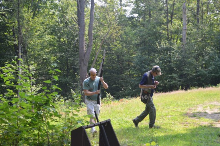 riflery practice at camp